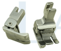 CL90 - Presser foot left compensating all steel 9 mm - 0