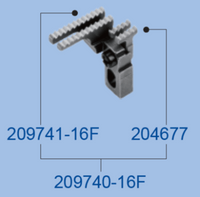 209740-16F  - Feeg dogs set main and auxiliary M752... - 1