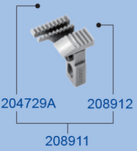 208911  - Зъби главни и спомагателни L52 M752 M852-S... - 1