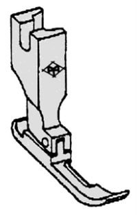 P36N-NF - Presser foot for zipper sewing right narrow... - 1