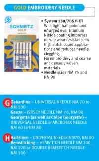 2270 SESTN 75 - VMS130/705H-ET SES 75 GOLDTN Игла за... - 2