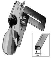 A5 26/8 mm - KHF64 Водач/фуния/подгъвач 4-пластов за... - 1