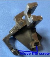S518L-R - T69 Presser foot left for invisible zipper... - 0