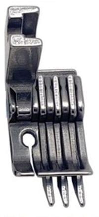 SP-18TG 1/16 1/8 1/8 - Presser foot with 3 right hinged... - 1