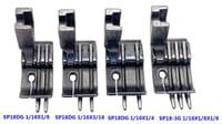 SP-18TG 1/16 1/8 1/8 - Presser foot with 3 right hinged... - 2
