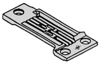 129-53204 - Needle plate 1/4 XH for MS-1261 - 1