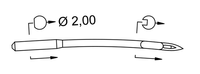1857 R 160 - 0329 R 160 - 329 Игла Игли - 1