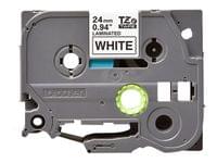 BROTHER TZeSL251 tape Black on White 24mm - 1