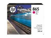 HP 865 500ml Magenta PageWide XL Ink Crtg - 1