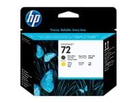 HP 72 Matte Black and Yellow Printhead - 2