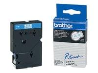 BROTHER P-Touch TC-203 blue on white 12mm - 1