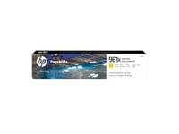 HP 981X original High Yield Yellow PageWide... - 2