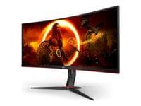 AOC CU34G2XP/BK 34inch 3440x1440 VA 180hz High adjustable... - 9