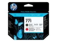 HP 771 Matte Black/Chromatic Red Designjet... - 2