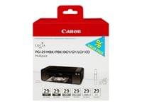 CANON PGI-29 ink cartridge black and five... - 1