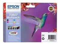 EPSON 3LB T0807 ink cartridge black and... - 1