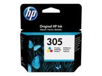 HP 305 Tri-color Original Ink Cartridge - 2 HP 305 Tri-color Original Ink Cartridge - 2