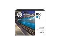HP 865 500ml Cyan PageWide XL Ink Crtg - 1