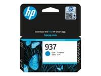 HP 937 Cyan Original Ink Cartridge - 1
