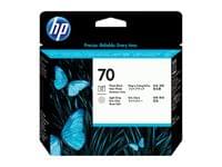 HP 70 Photo Black and Light Gray Printhead - 2