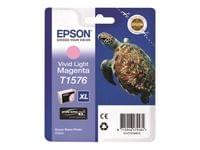 EPSON 5LB T1576 ink cartridge vivid light magenta... - 1 EPSON 5LB T1576 ink cartridge vivid light magenta... - 1