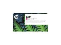 HP 832Y 1L Magenta Latex Ink Cartridge - 1