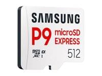 SAMSUNG P9 Express microSD Express Card 512GB 4K UHD NVMe... - 1