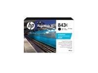 HP 843C ink cartridge black 400ml PageWide - 1