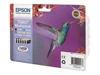 EPSON 3LB T0807 ink cartridge black and... - 1