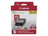 CANON CLI-581XL Ink Cartridge BK/C/M/Y PHOTO - 1