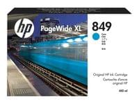 HP 849 400-ml Cyan PageWide XL Ink Crtg - 1