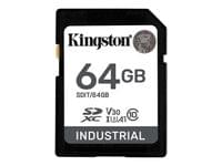 KINGSTON 64GB SDXC Industrial -40C to 85C... - 1