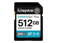 KINGSTON 512GB SDXC Canvas Go Plus Gen4... - 1