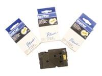 BROTHER P-Touch TC-601 black on yellow 12mm - 1