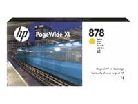 HP 878 1L Yellow PageWide XL Ink Crtg - 1