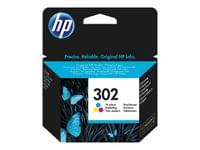 HP 302 original Tri-color Ink cartridge F6U65AE 301 Blister - 1 HP 302 original Tri-color Ink cartridge F6U65AE 301 Blister - 1