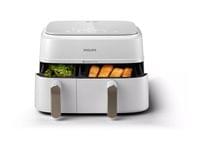PHILIPS Airfryer Series 3000 dual basket white - 1
