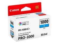 CANON 2LB PFI-1000c Ink cyan standard... - 1