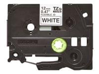 Brother TZe-FX231 Tape Black on White, Flexible ID, 12mm, 8m - 2