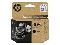 HP 308e EvoMore Black Original Ink Cartridge - 1