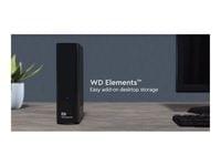WD ELEMENTS DESKTOP 20TB USB3.0 BLACK EMEA - 1
