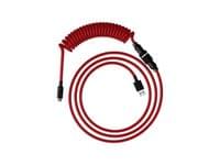 HP HyperX USB-C Coiled Cable Red-Black - 1