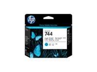 HP 744 Photo Black &amp; Cyan Printhead - 2