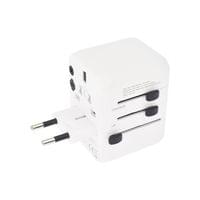 Dviced Universal travel adapter 28W - White - 2
