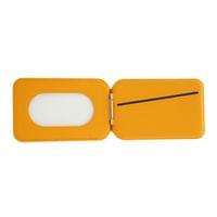 Dviced Leather magsafe foldable cardholder - Orange - 2