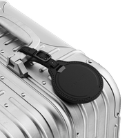 Satechi Vegan-Leather FindAll Luggage Tag - Black - 4