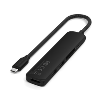 Satechi 6-in-1 USB-C Slim Multiport Adapter - Black - 5