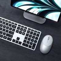 Satechi Slim X3 Bluetooth Keyboard US - Silver - 1 Satechi Slim X3 Bluetooth Keyboard US - Silver - 1
