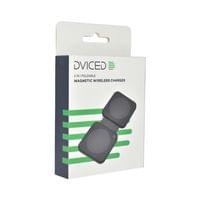 Dviced 2-in-1 foldable magnetic wireless charger - Black - 2