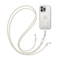Satechi OntheGo Crossbody Lanyard Cable - Sand - 2 Satechi OntheGo Crossbody Lanyard Cable - Sand - 2